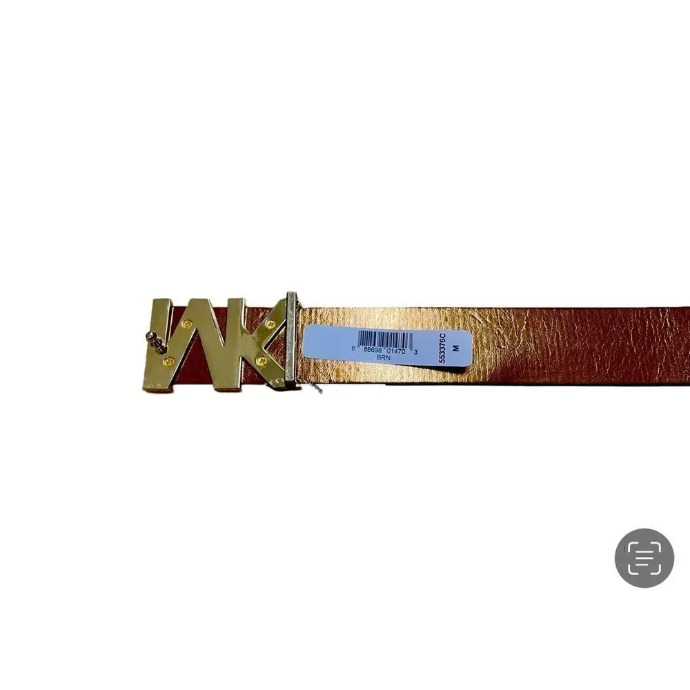 🌟NEW🌟 Michael Kors Logo Brown Belt